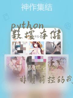 python 数据存储
