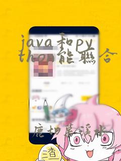 java和python能联合开发吗