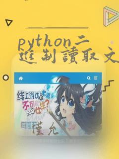 python二进制读取文件