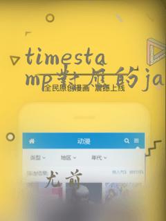 timestamp对应的java类型
