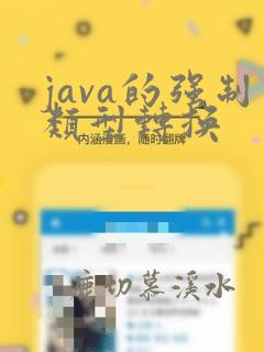 java的强制类型转换
