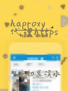 haproxy代理https