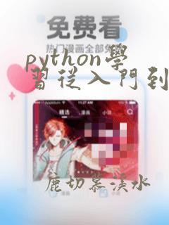 python学习从入门到实践