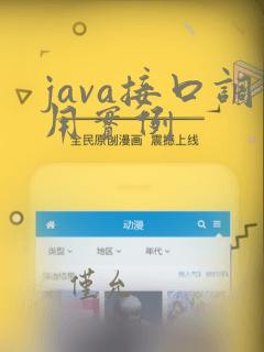 java接口调用实例