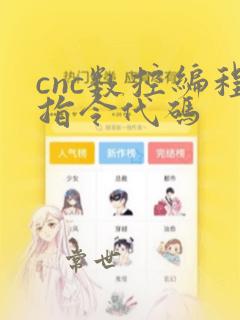 cnc数控编程指令代码