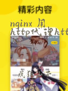 nginx 用http代理https