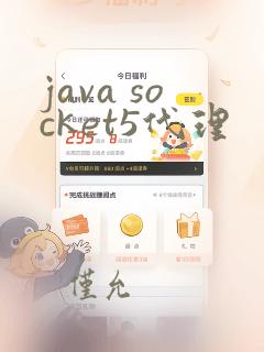 java socket5代理