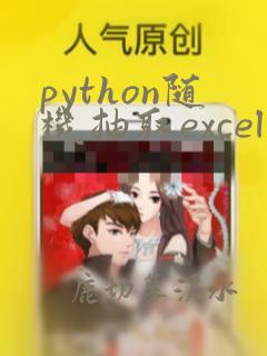 python随机抽取excel数据