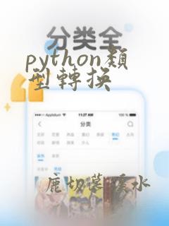 python类型转换