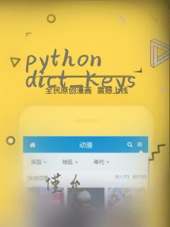 python dict_keys