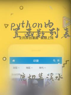 python内置函数列表