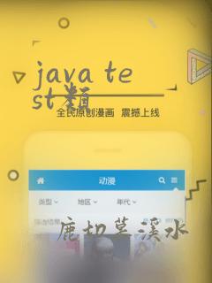 java test类