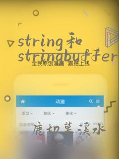 string和stringbuffer的区别