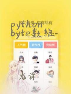 python byte数组