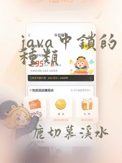 java中锁的种类
