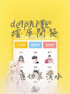 delphi数据库开发