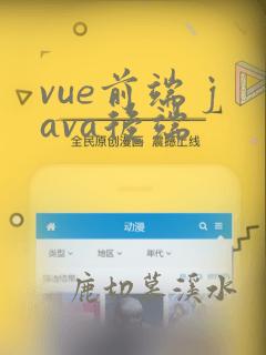 vue前端 java后端