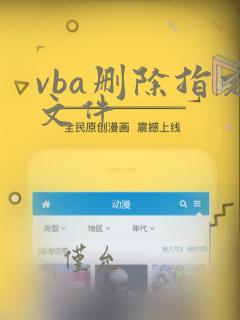 vba删除指定文件
