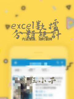 excel数据分类统计
