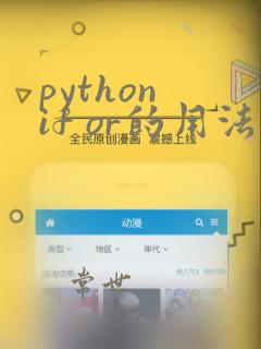 python if or的用法