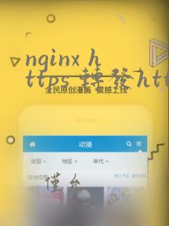 nginx https 转发http