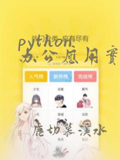 python 办公应用实例