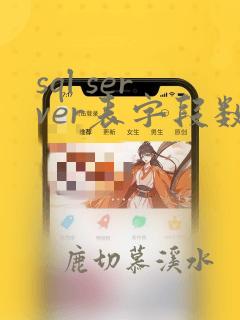 sql server表字段数据类型