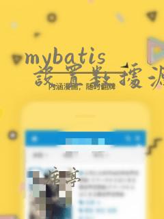mybatis 设置数据源