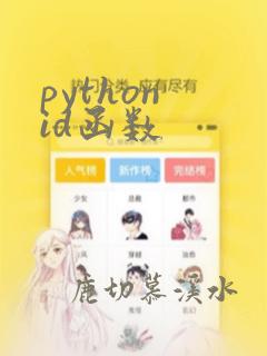 python id函数