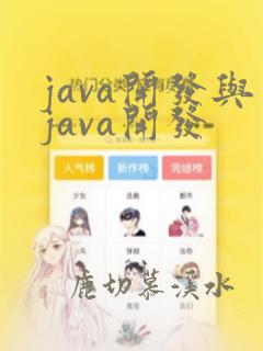 java开发与java开发