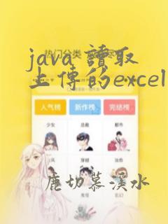 java 读取上传的excel