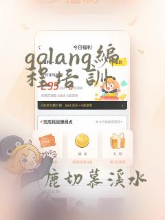 golang编程培训