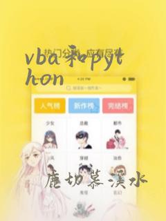 vba和python