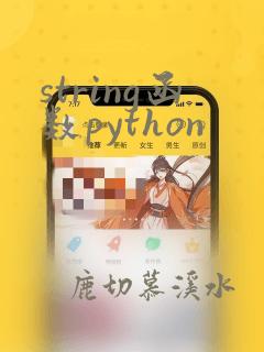 string函数python