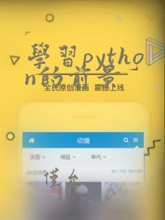 学习python的前景