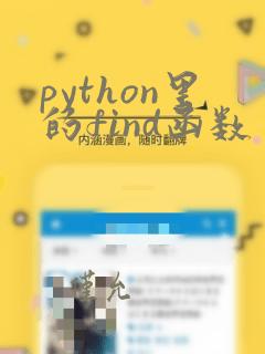 python里的find函数