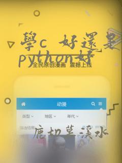 学c 好还是python好