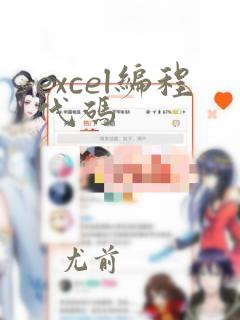 excel编程代码