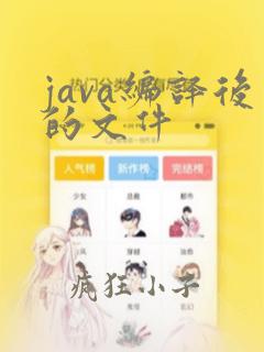 java编译后的文件