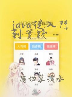 java从入门到实践