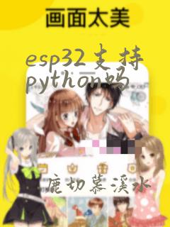 esp32支持python吗