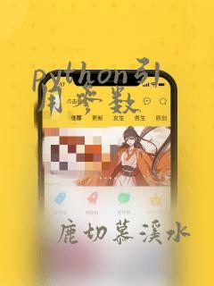 python引用参数