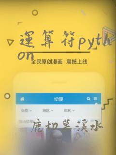 运算符python