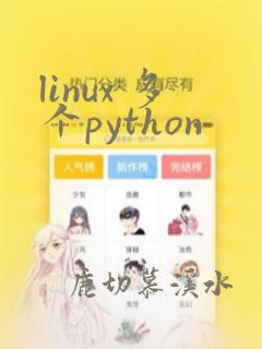 linux 多个python