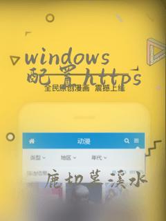 windows配置https