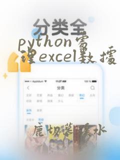 python处理excel数据实例