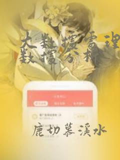 大数据处理中的数据分析