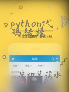 python代码结构