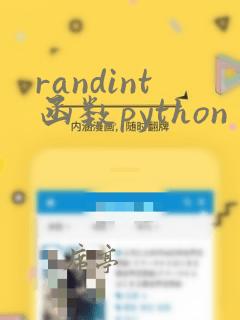 randint函数python