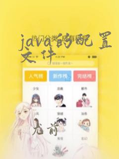 java的配置文件